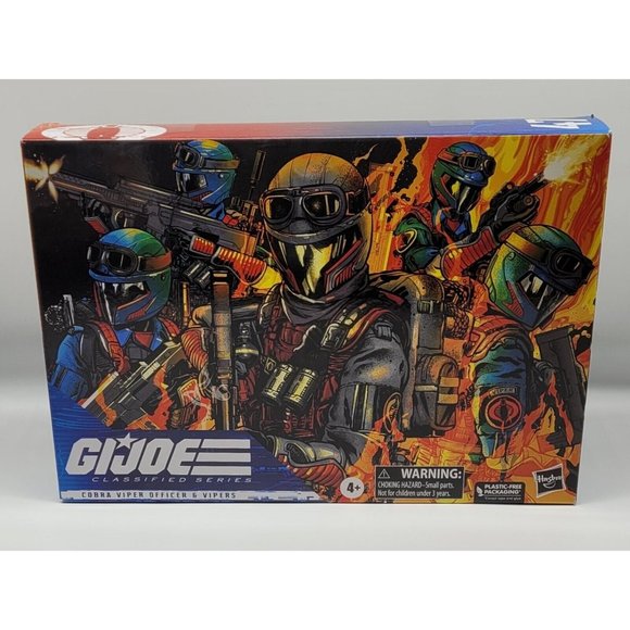 G.I. Joe Classified Series Cobra Viper Officer & Viper Figures - Picture 1 of 8